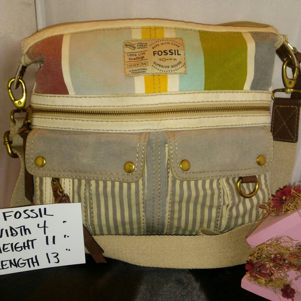 VINTAGE FOSSIL BAG